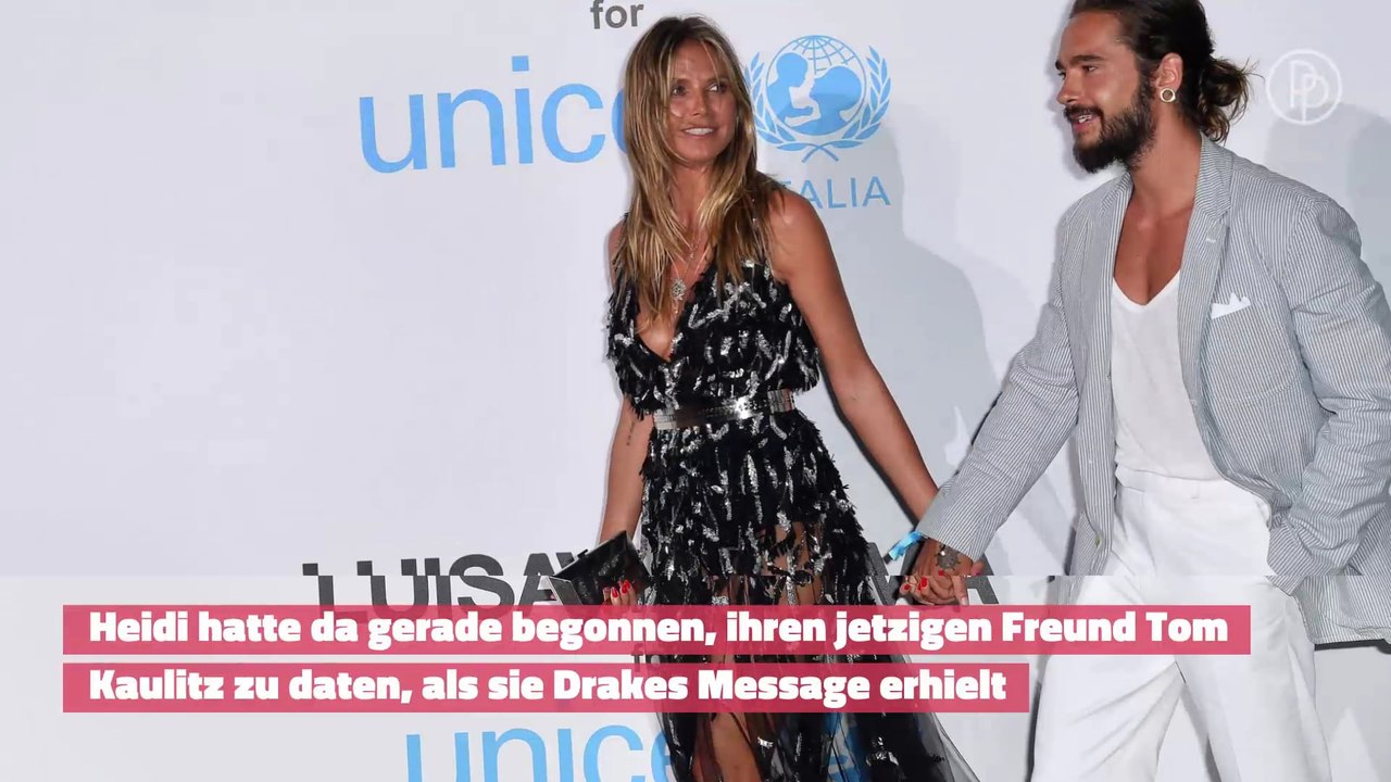Drake bekommt Abfuhr von Heidi Klum