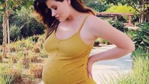 Hana Nitsche zeigt ihren Körper nur einen Tag nach der Geburt ihres Babys