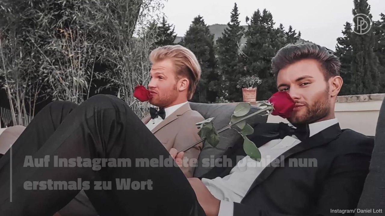 „Bachelorette“-Zweitplatzierter Daniel Lott: Erste Worte nach dem Finale