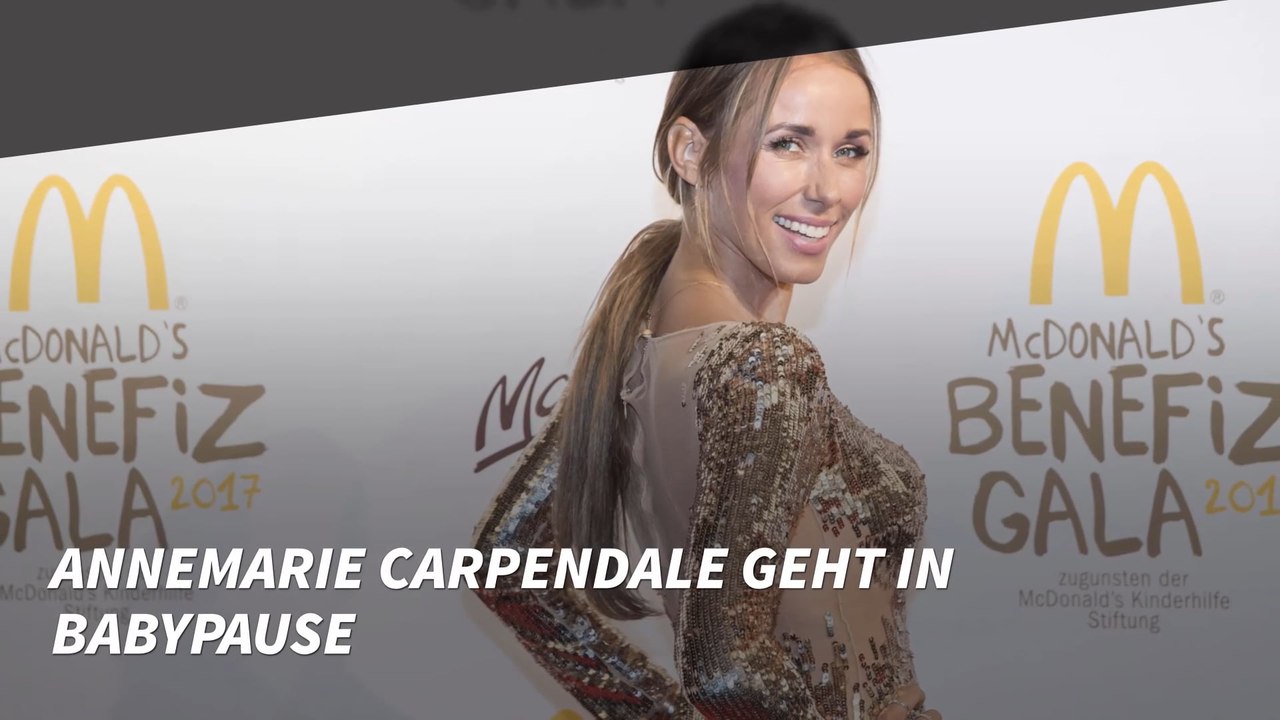Annemarie Carpendale geht in Babypause