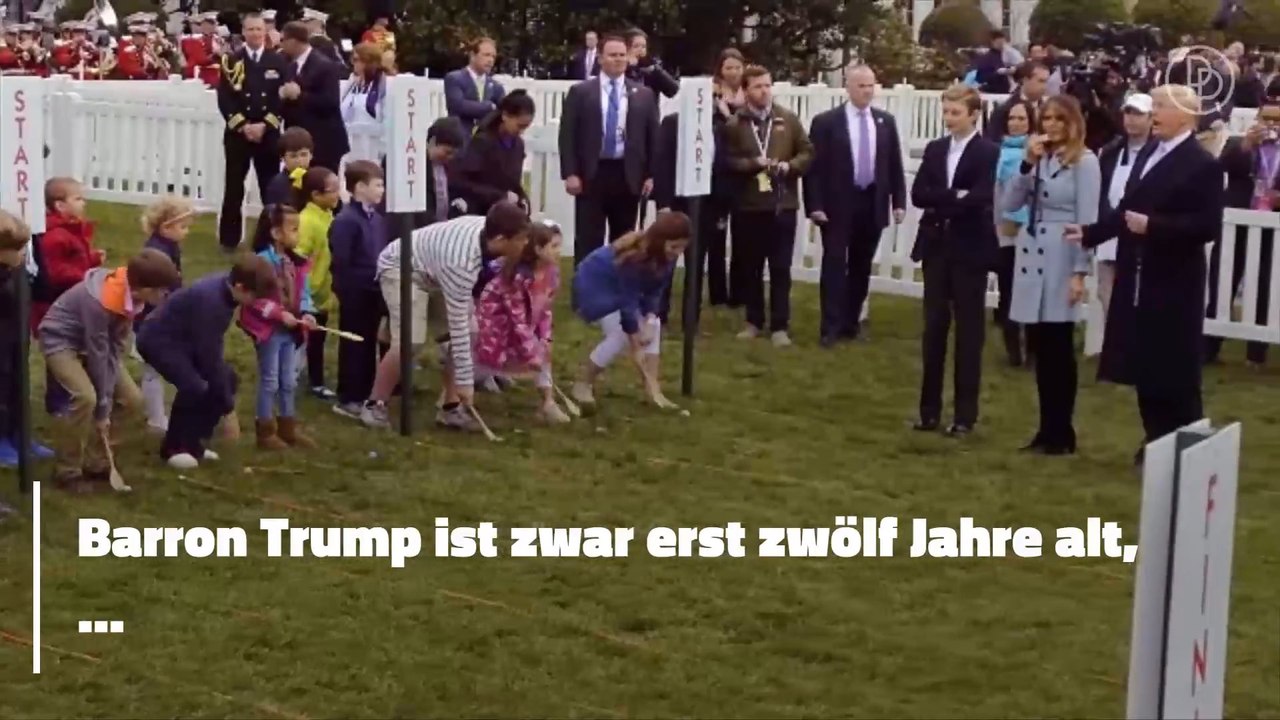Oha! Barron Trump ist ganz schön groß geworden