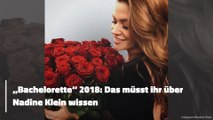 „Bachelorette“ 2018: Das müsst ihr über Nadine Klein wissen