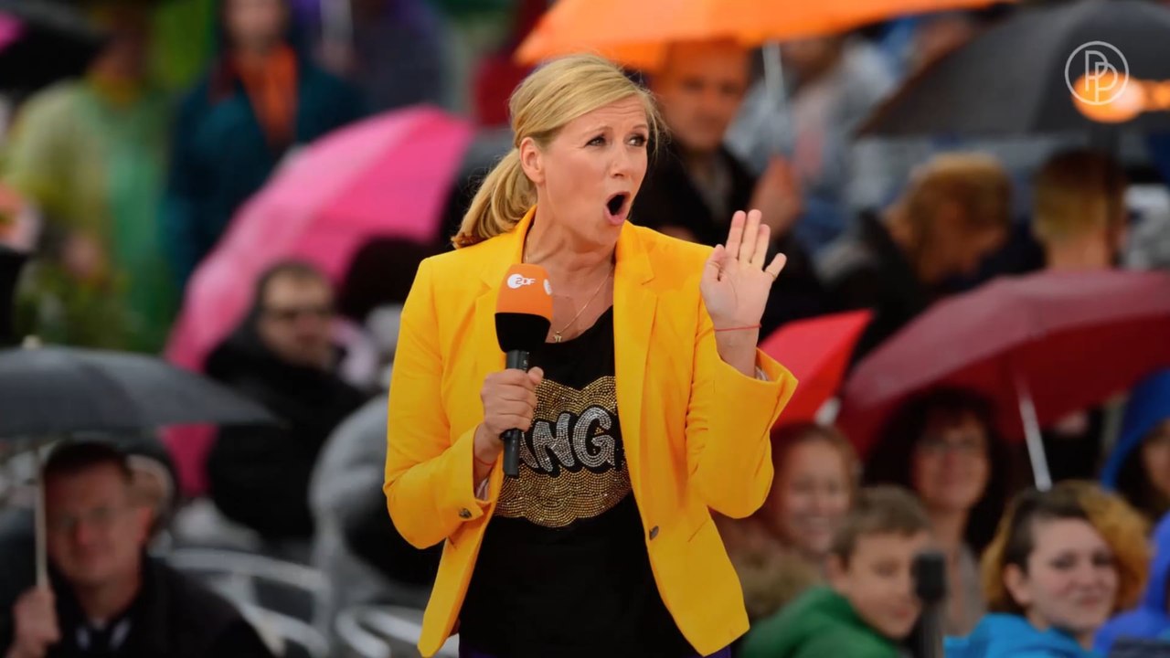 Ooops: Mit dieser peinlichen Aktion sorgt Andrea Kiewel für Lacher