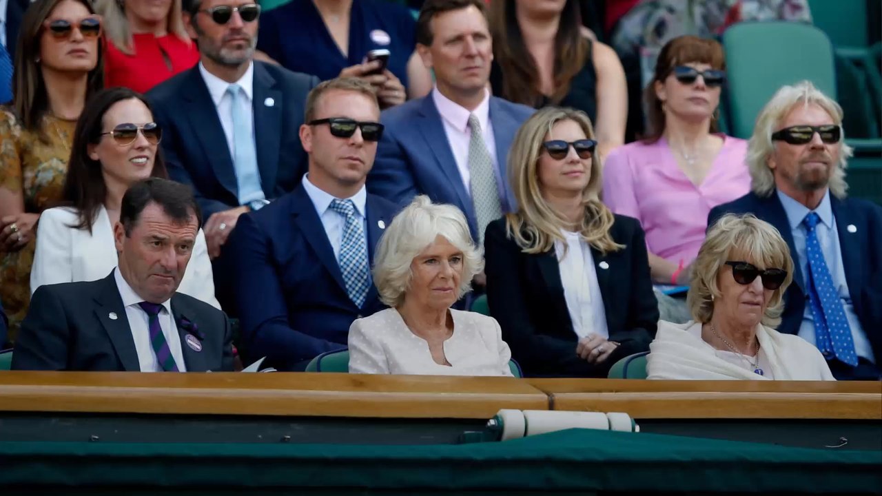 Herzogin Camilla, Justin Timberlake & Co.: Stars in Wimbledon