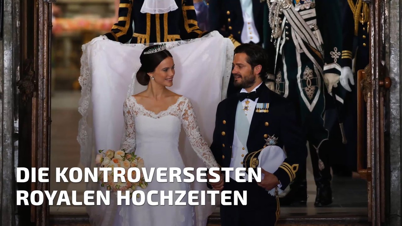 Die kontroversesten royalen Hochzeiten