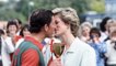 Wie Lady Di und Prinz Charles: Meghan und Harry küssen sich beim Polospiel