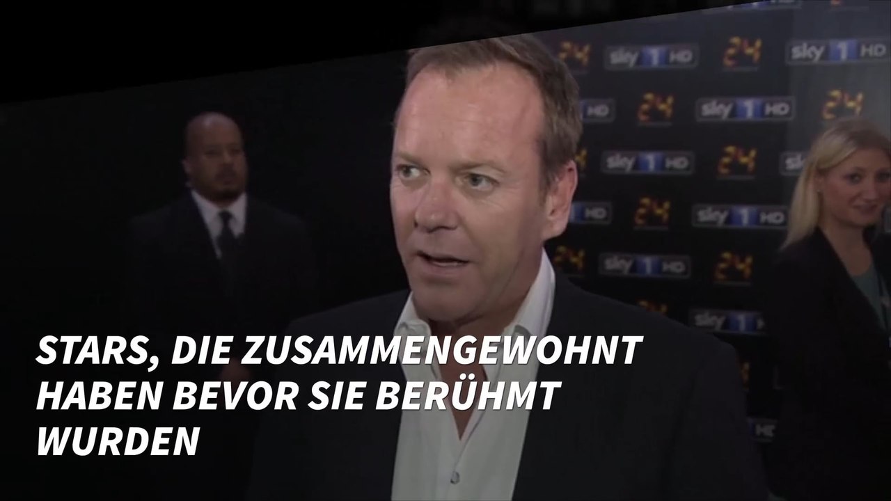 Stars, die zusammengewohnt haben, bevor sie berühmt wurden