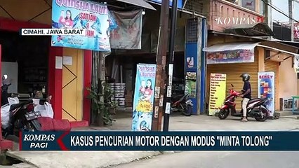 Kasus Pencurian Motor dengan Modus Minta Tolong