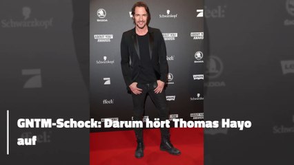 GNTM-Schock: Darum hört Thomas Hayo auf