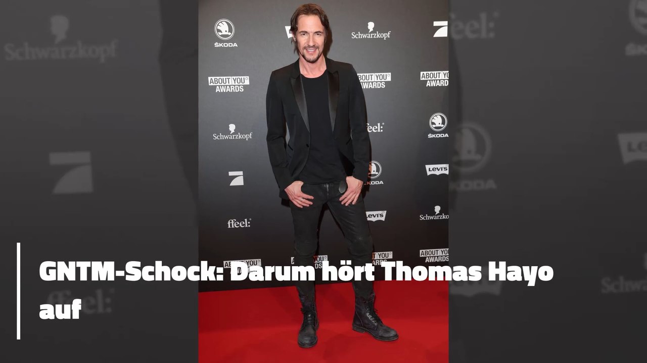 GNTM-Schock: Darum hört Thomas Hayo auf