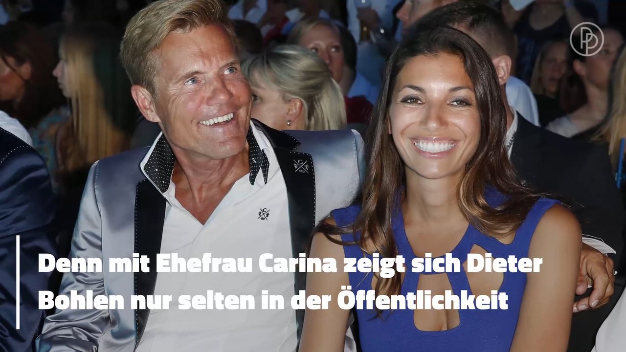 Seltenheitswert: Dieter Bohlen teilt Foto mit Frau Carina
