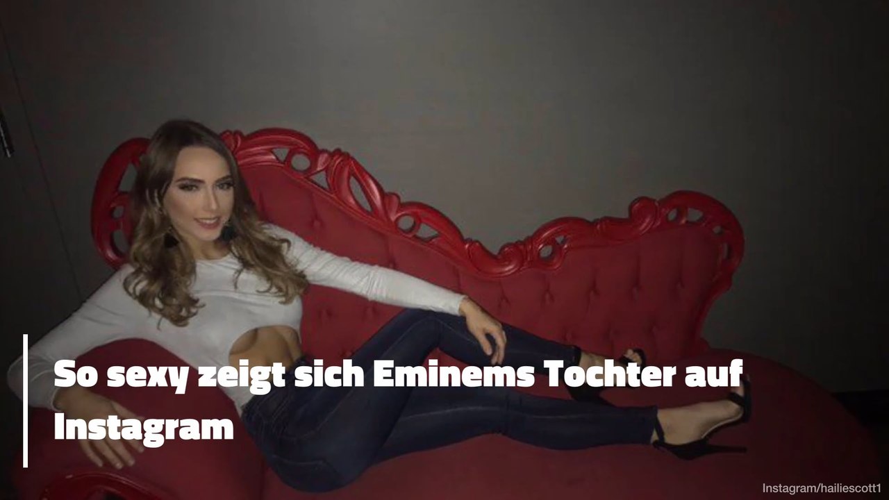 So sexy zeigt sich Eminems Tochter auf Instagram