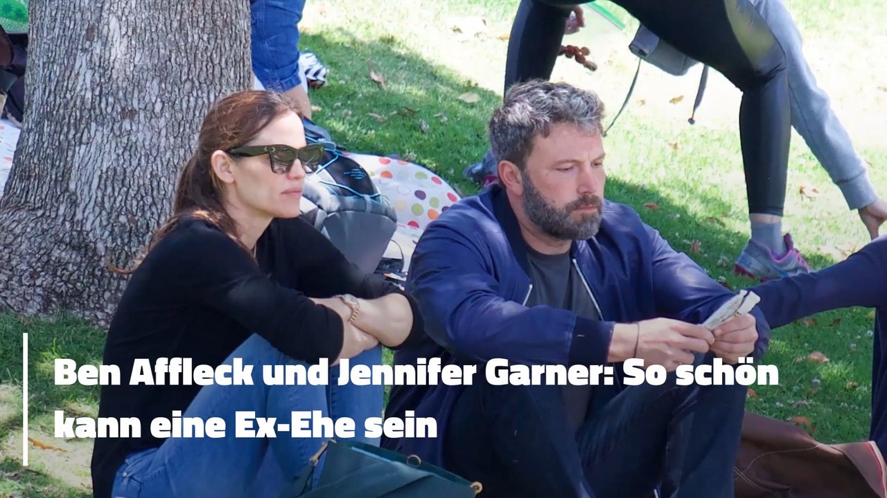 Ben Affleck und Jennifer Garner: So schön kann eine Ex-Ehe sein