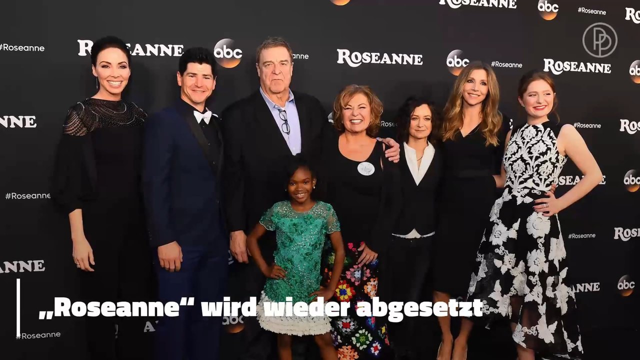 Roseanne: so reagiert sie auf die absetzung ihrer serie