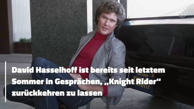David Hasselhoff gibt erste Details zum „Knight Rider“-Comeback