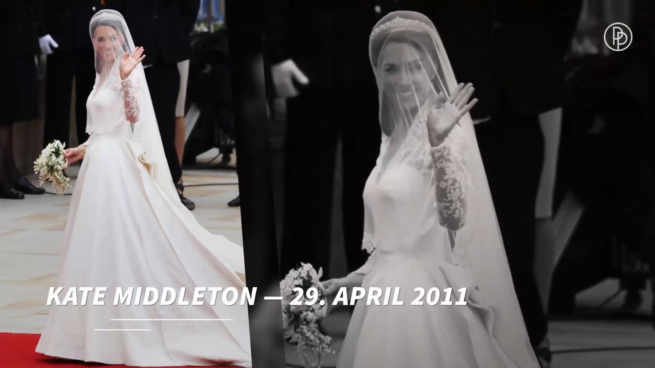Die 5 schönsten Hochzeitskleider der britischen Royals