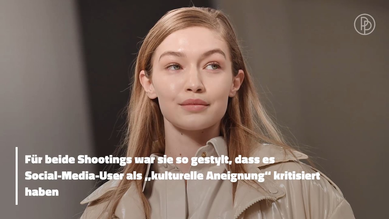 Gigi Hadid entschuldigt sich für ihr „Blackface“-Cover der italienischen „Vogue“