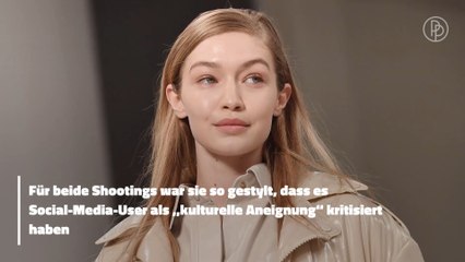 Gigi Hadid entschuldigt sich für ihr „Blackface“-Cover der italienischen „Vogue“
