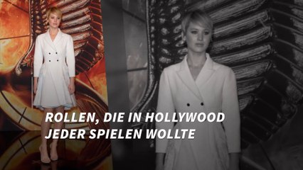 Rollen, die in Hollywood jeder spielen wollte