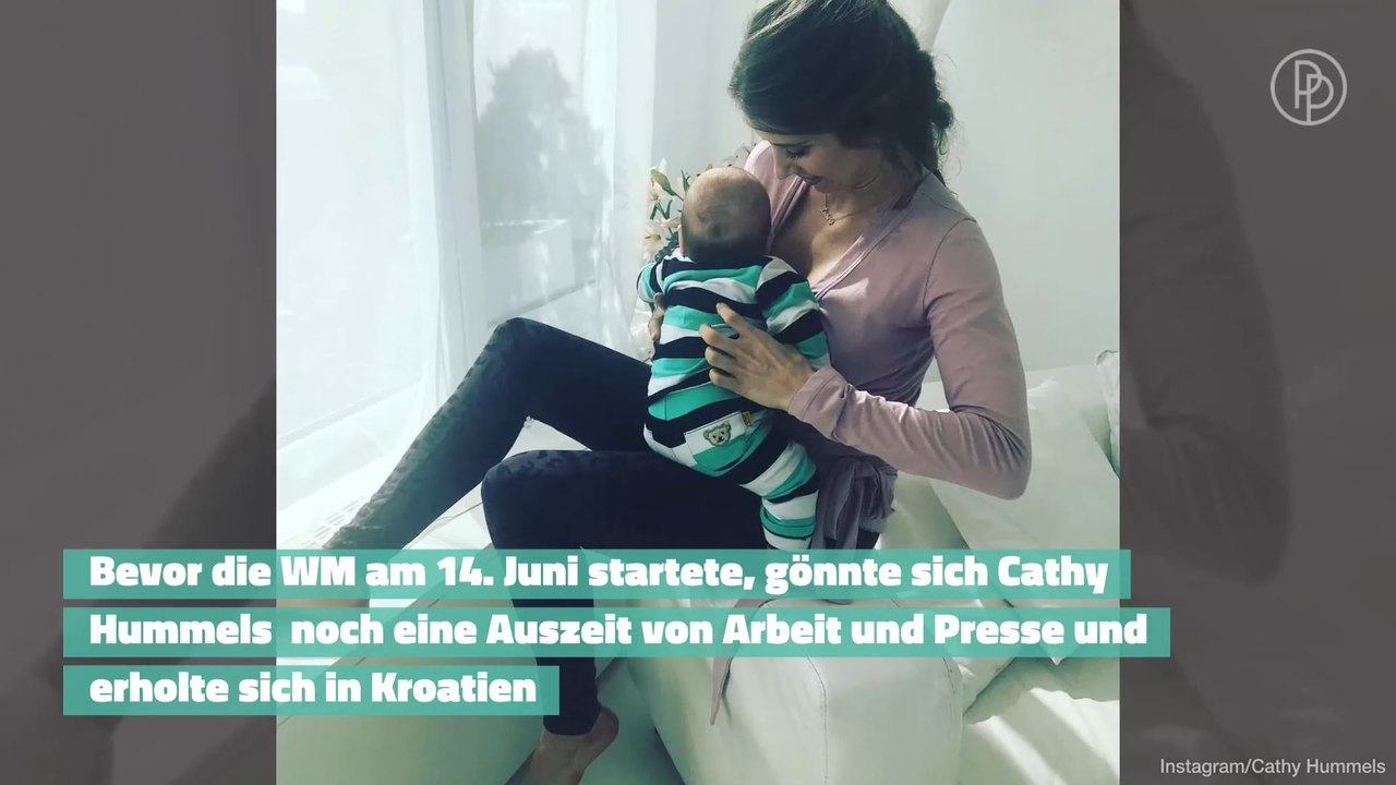Cathy Hummels: So groß ist Sohn Ludwig schon