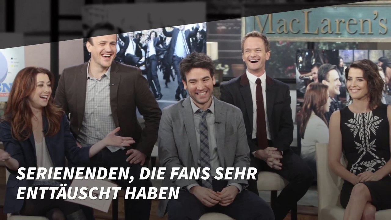 Serienenden, die Fans sehr enttäuscht haben