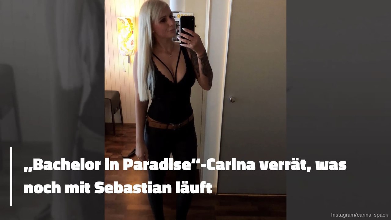 „Bachelor in Paradise“-Carina verrät, was noch mit Sebastian läuft