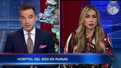 Otro hospital del IESS en ruinas: lleva 30 años en abandono