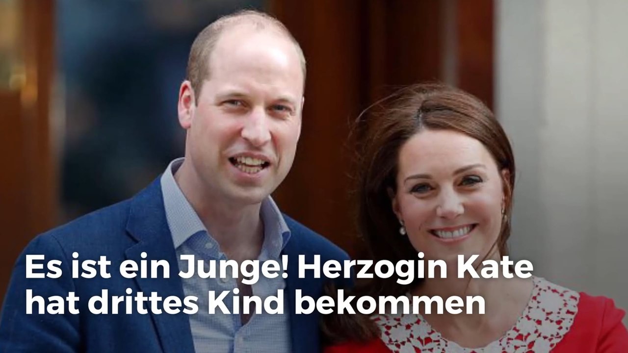 Herzogin Kates drittes Kind: Alle Details zur Geburt des Prinzen