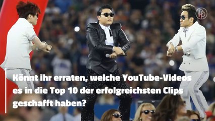 Top 10: Das sind die erfolgreichsten Videos auf YouTube