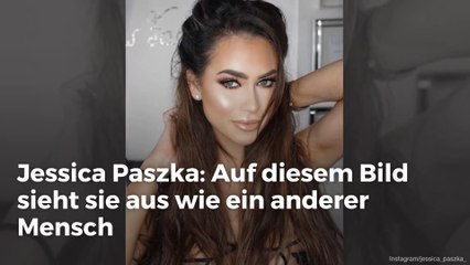 Jessica Paszka: Auf diesem Bild sieht sie aus wie ein anderer Mensch