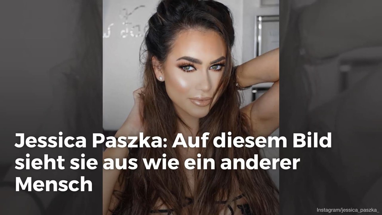 Jessica Paszka: Auf diesem Bild sieht sie aus wie ein anderer Mensch