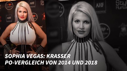 Sophia Vegas: Krasser Po-Vergleich von 2014 und 2018