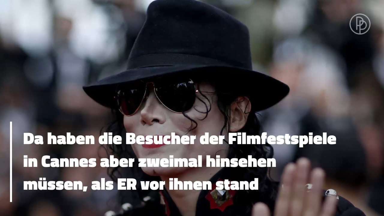 Michael Jackson Double mischt Cannes auf