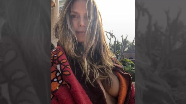 Heidi Klum zeigt Ungeschminkt-Foto und alle schauen nur auf Hans und Franz