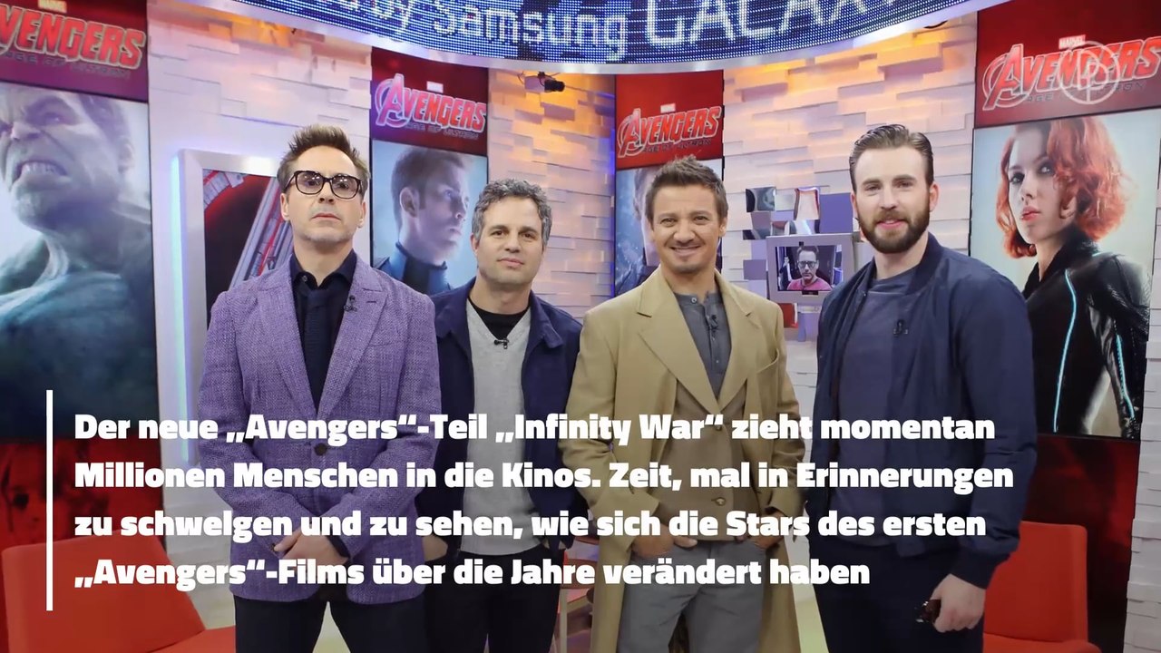„Avengers“: Durch die Jahre mit den Filmstars