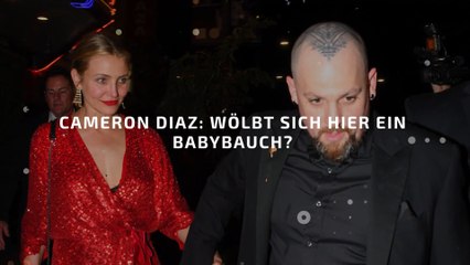 Cameron Diaz: Wölbt sich hier ein Babybauch?