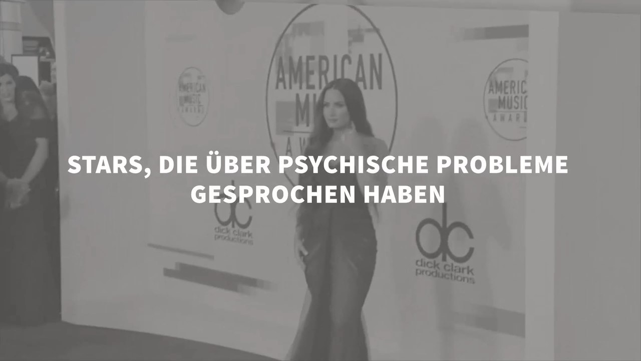 Stars, die über psychische Probleme gesprochen haben