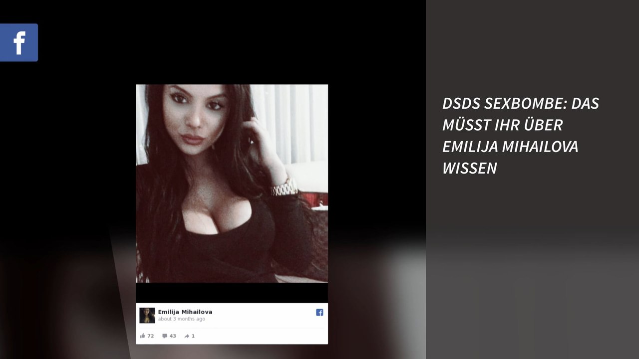 DSDS Sexbombe: Das müsst ihr über Emilija Mihailova wissen