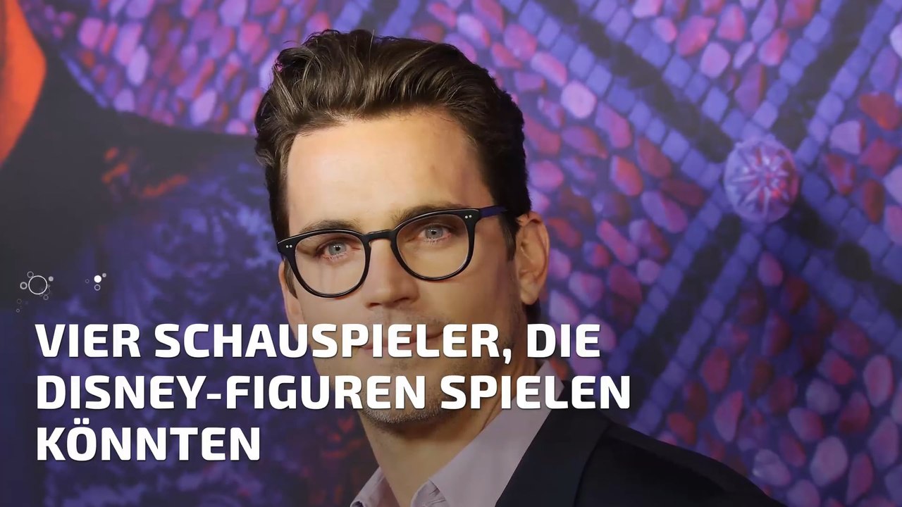 Vier schauspieler, die disney-figuren spielen könnten