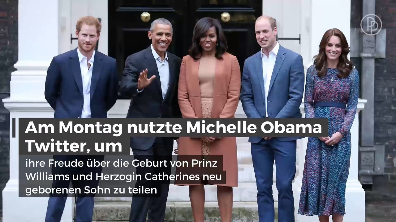 Die Obamas können es kaum abwarten, das royale Baby zu treffen
