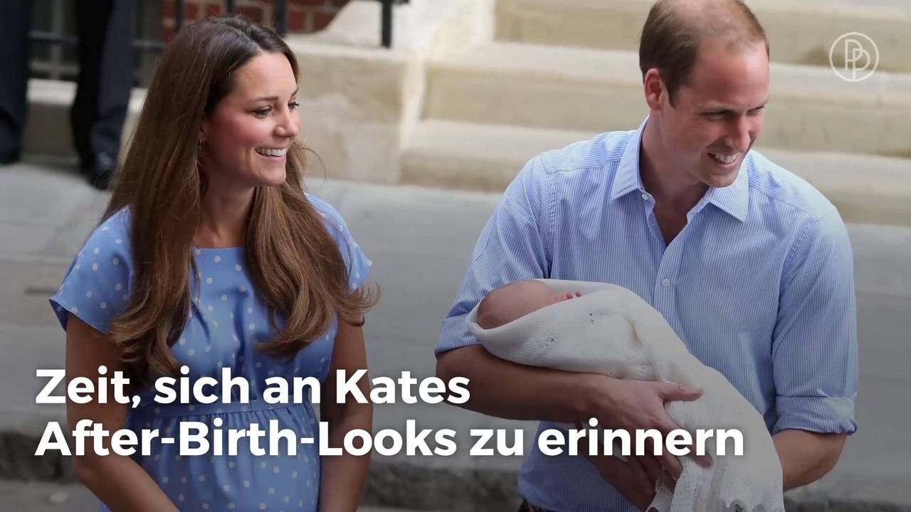 Kurz nach der Geburt: Das waren Herzogin Kates Looks