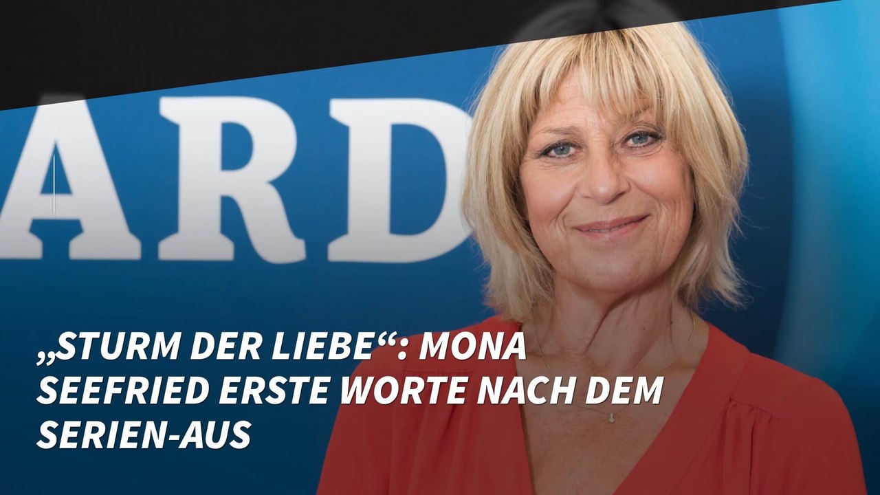 „Sturm der Liebe“: Mona Seefrieds erste Worte nach dem Aus