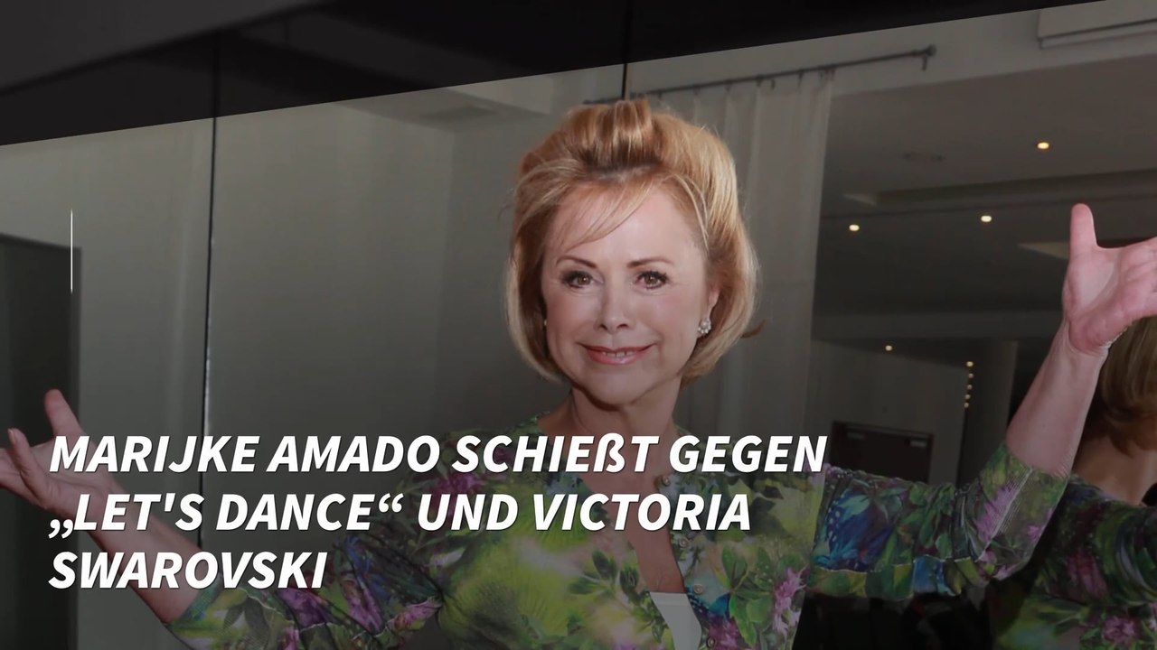 Marijke Amado schießt gegen „Let's Dance“ und Victoria Swarovski
