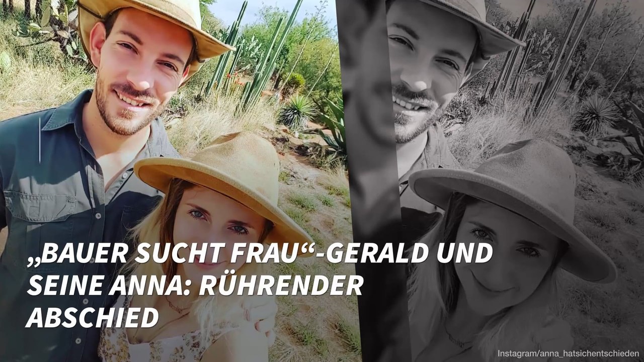 „Bauer such Frau“-Gerald und seine Anna: Rührender Abschied