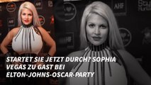 Startet sie jetzt durch? Sophia Vegas zu Gast bei Elton-Johns-Oscar-Party