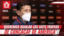 DT de Cruz Azul: 'América tiene siete títulos de Concacaf y queremos igualarlos'