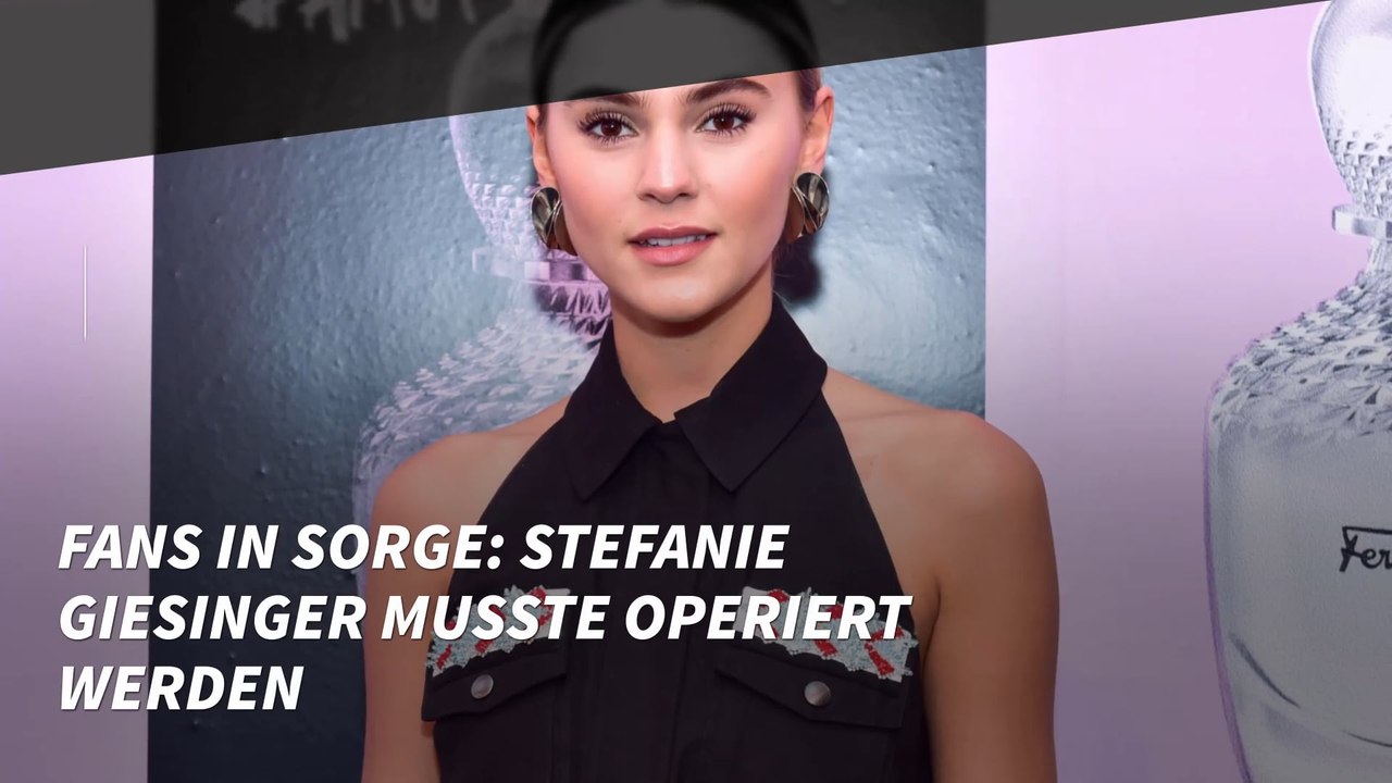 Fans in Sorge: Stefanie Giesinger musste operiert werden