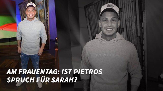 Am Frauentag: Ist Pietros Spruch an Sarah gerichtet?