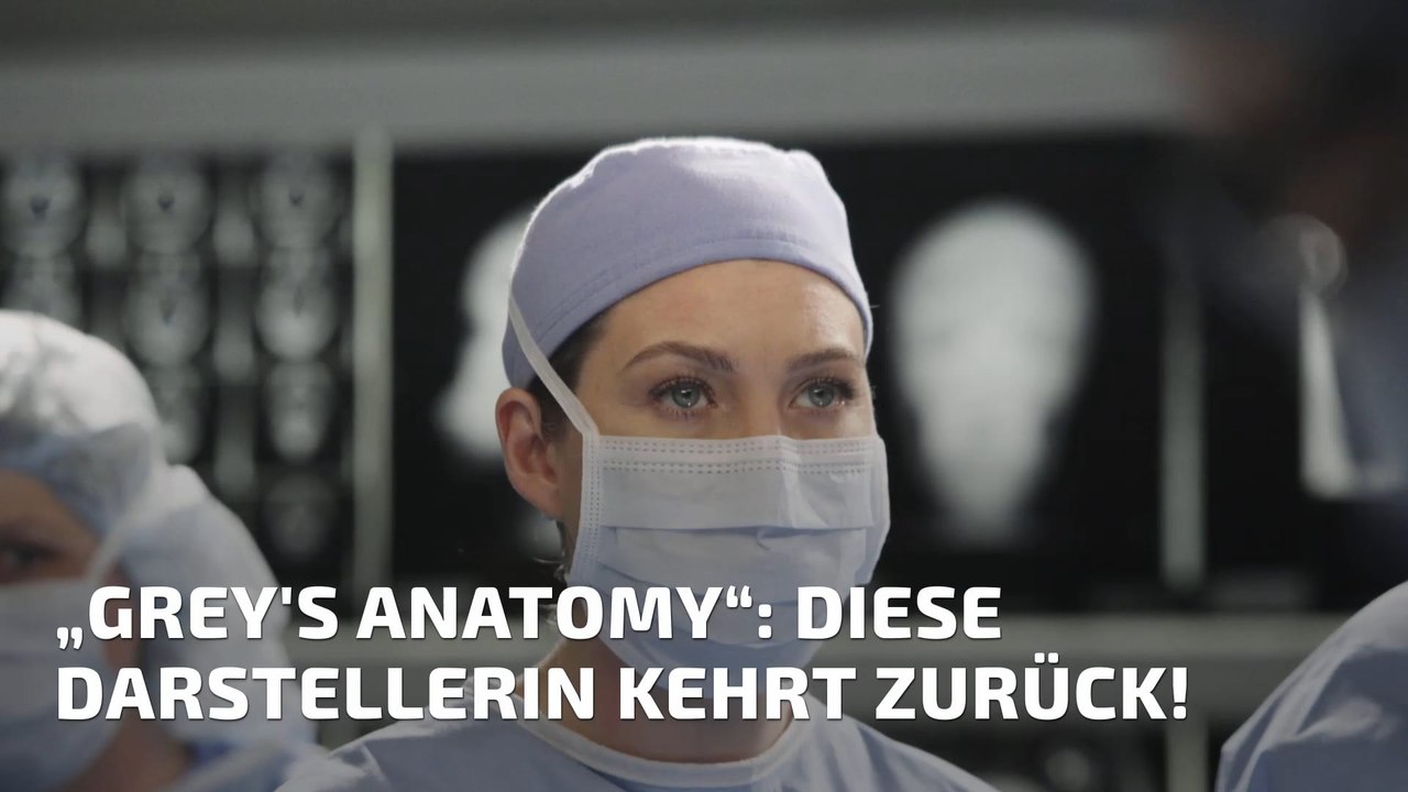 „Grey's Anatomy“: Diese Darstellerin kommt zurück