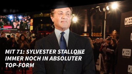 Mit 71: Sylvester Stallone immer noch in absoluter Top-Form